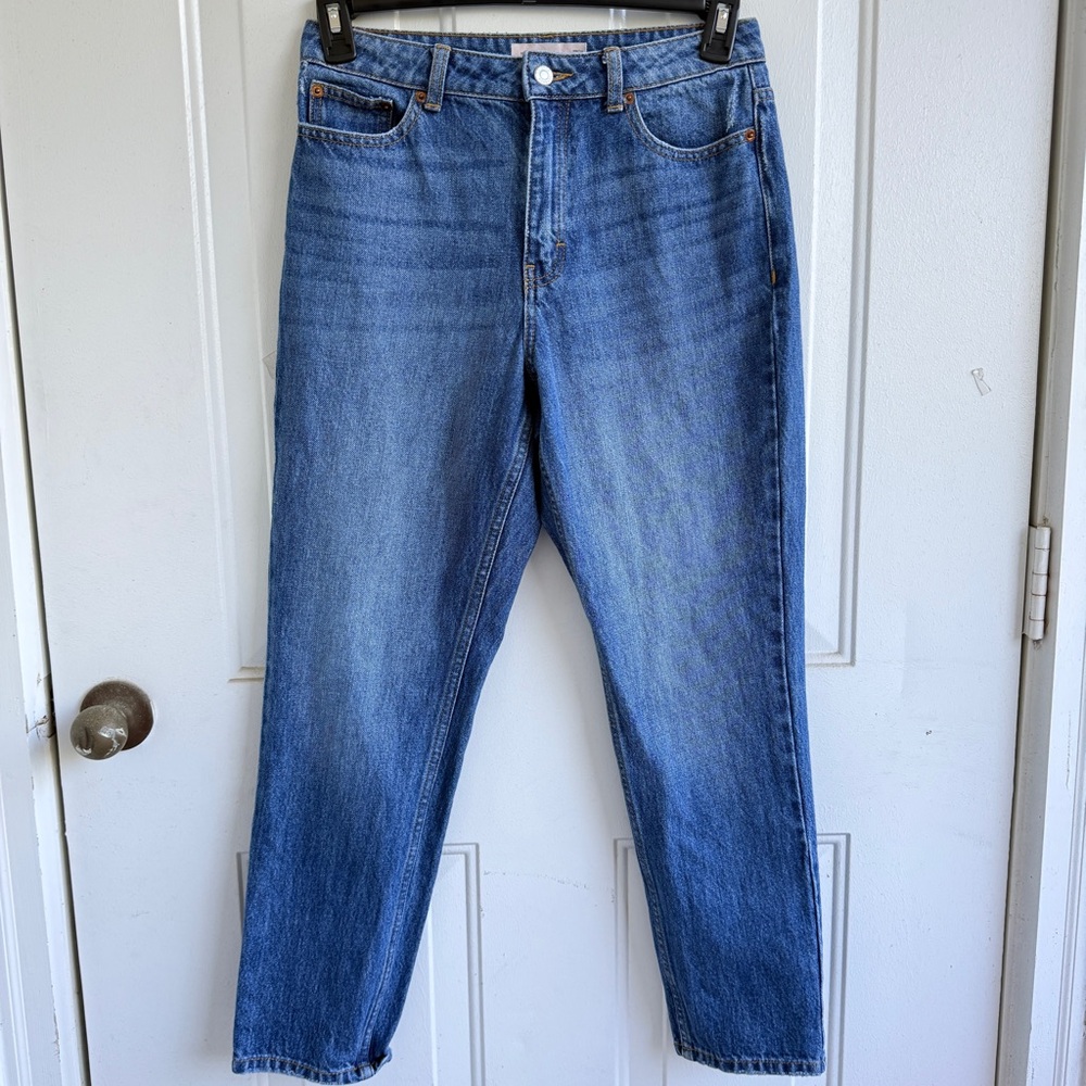 TOPSHOP Momโ Jeans | Size 26/30 | Classic High-Waist Fit - Picture 1 of 9